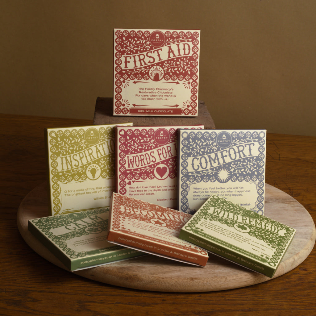 Poetry Pharmacy Chocolate: First Aid-The Poetry Pharmacy