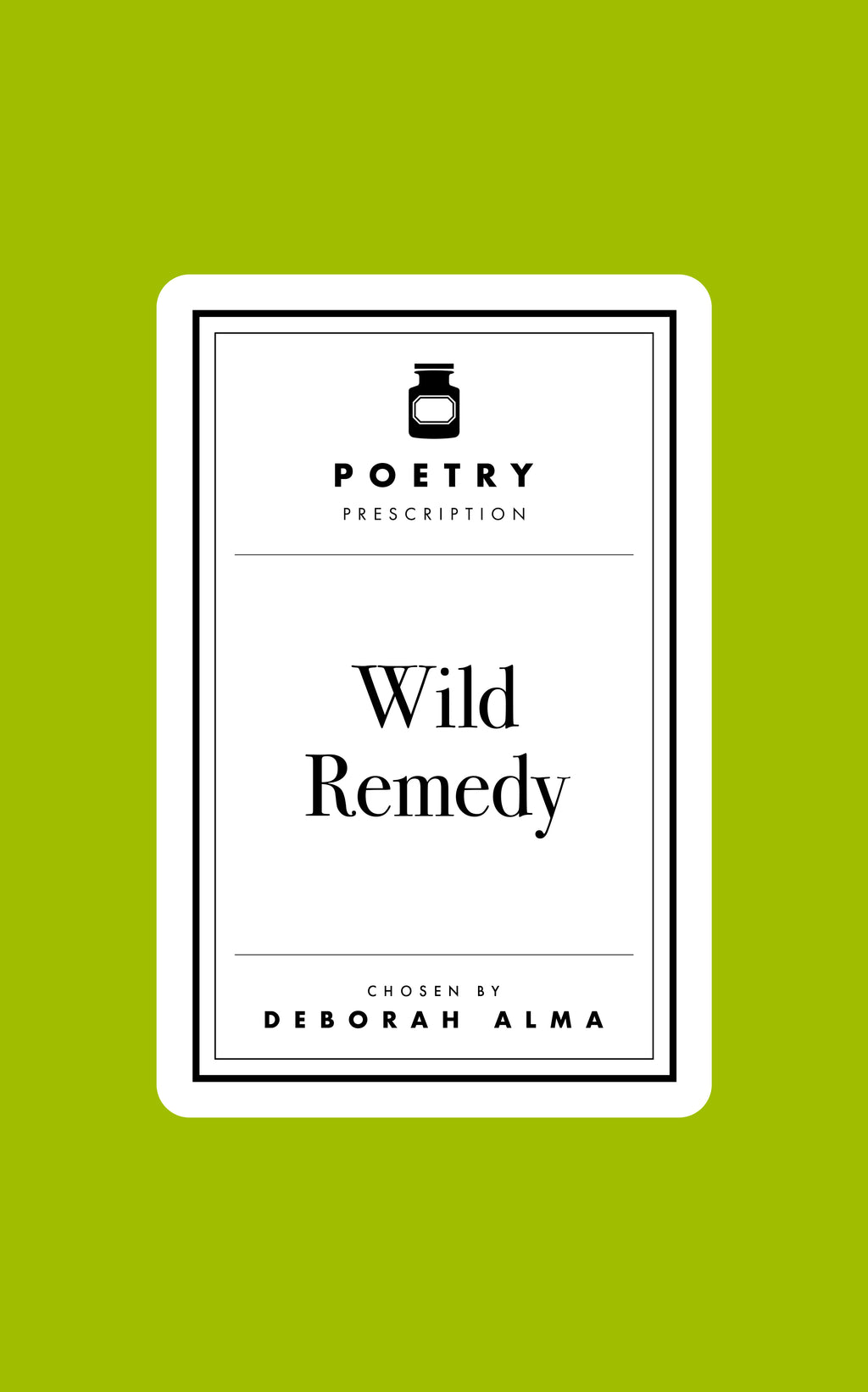 Poetry Prescription: Wild Remedy-Books-The Poetry Pharmacy