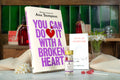 You Can Do It With a Broken Heart Book + Pill Bottle Bundle