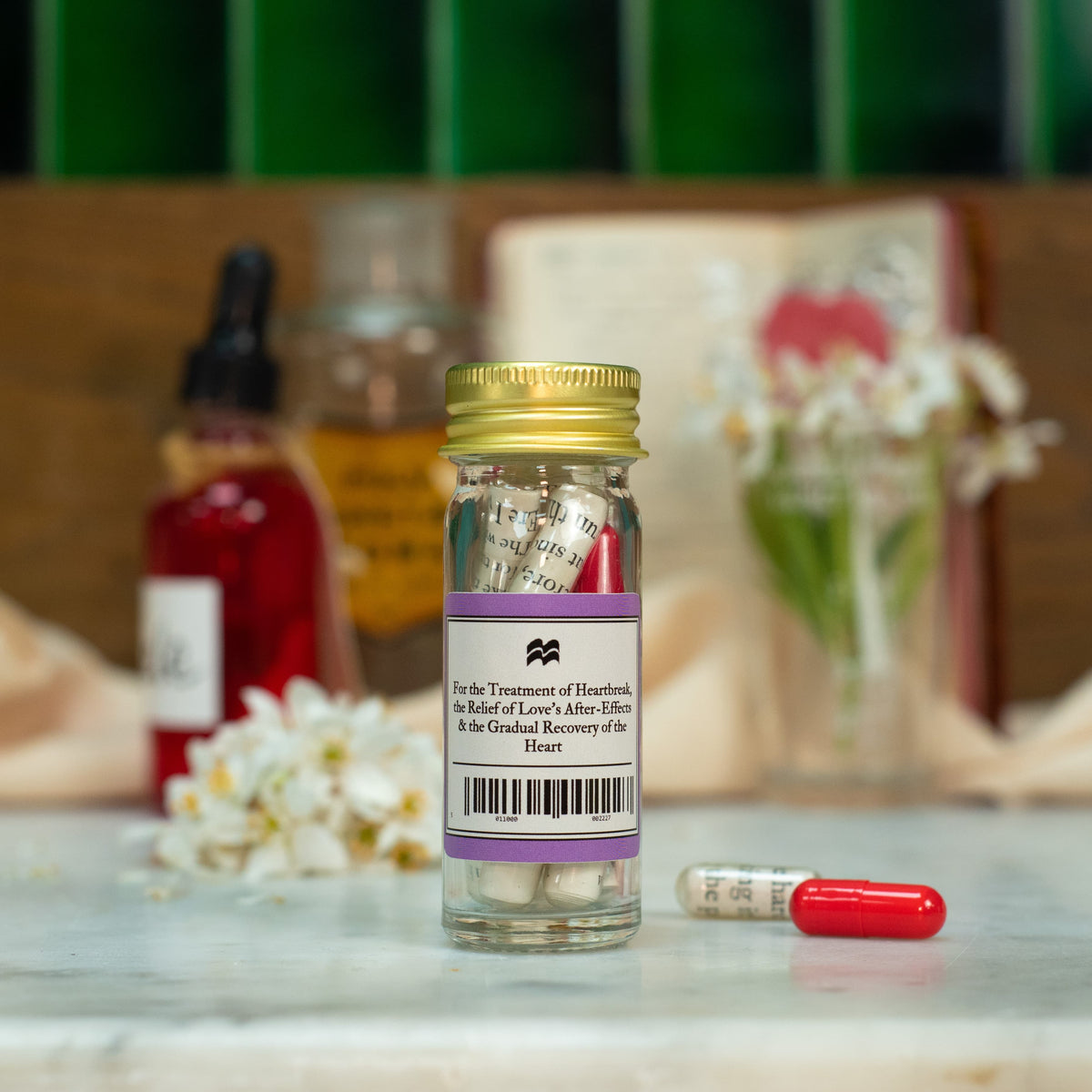 You Can Do It With a Broken Heart Book + Pill Bottle Bundle