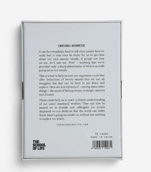Emotional Barometer-The Poetry Pharmacy