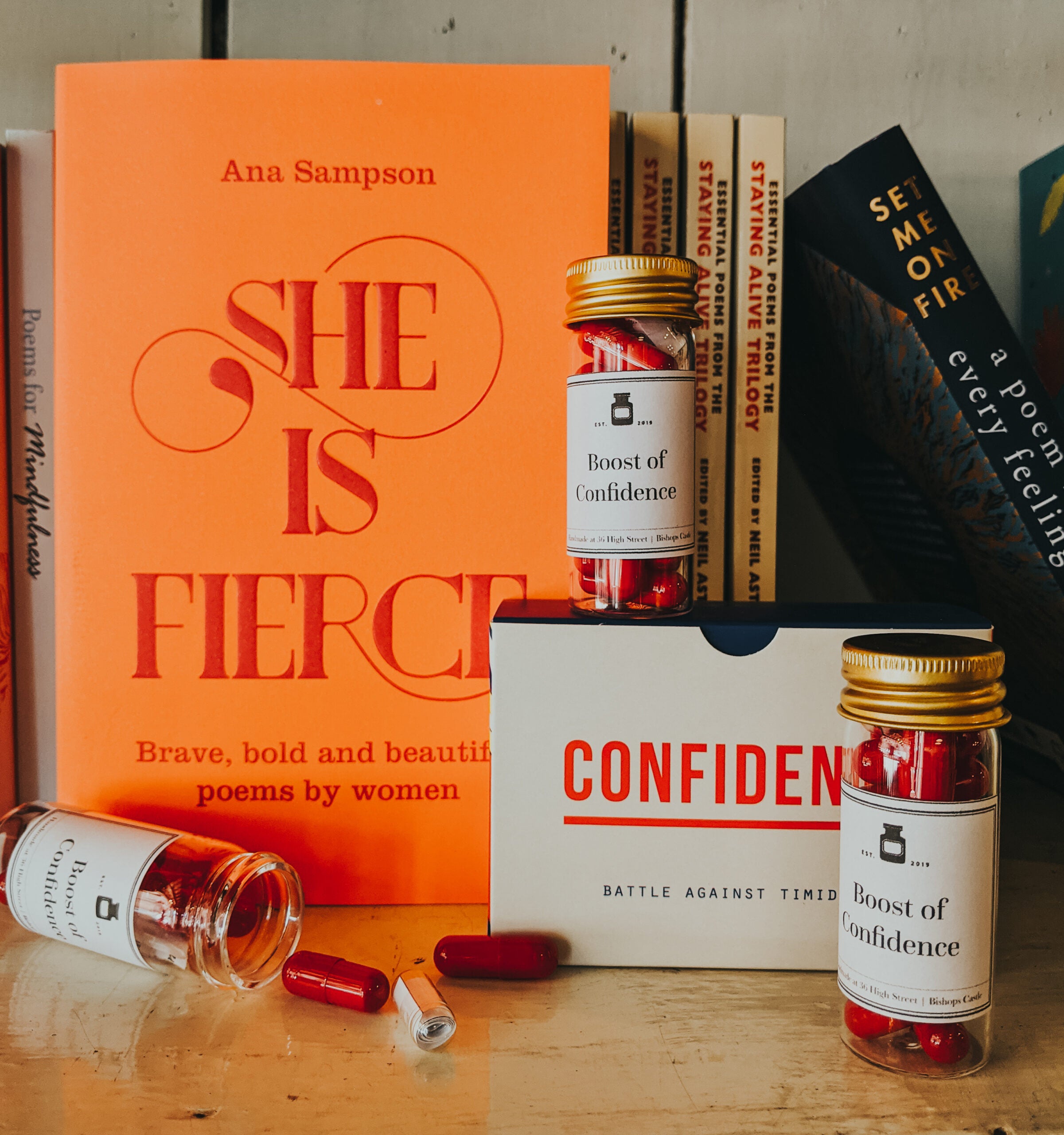 Boost of Confidence Pills-The Poetry Pharmacy